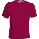 PAYPERWEAR Tričko s krátkým rukávem SUNSET, výztuhy ramen - L / Bordó