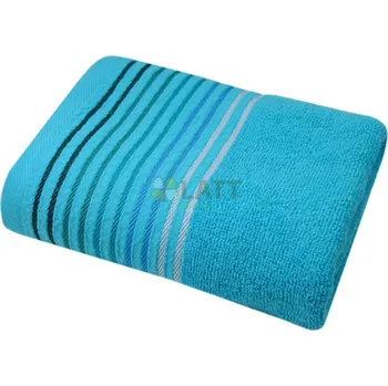 Ručník LATT RUČNÍK BAVLNĚNÝ KORFU 70x140 450g. TYRKYSOVÁ