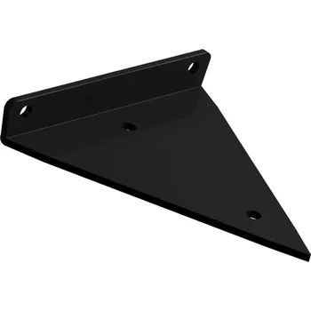 Držák na polici Onpira Černý ocelový držák police Rozměr: 130x133 mm