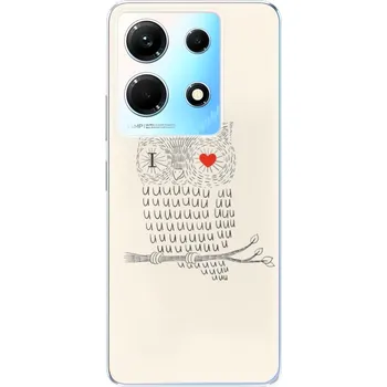 Telefonní příslušenství Odolné silikonové pouzdro iSaprio - I Love You 01 - Infinix Note 30