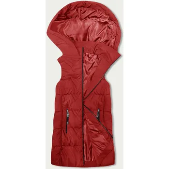 Dámská vesta Červená dámská vesta s kapucí S'West (B8175-4) odstíny červené XL (42)