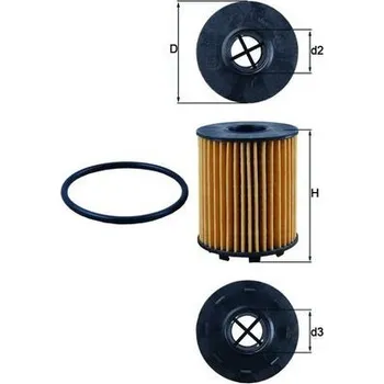 Olejový filtr Olejový filtr KNECHT OX 371D
