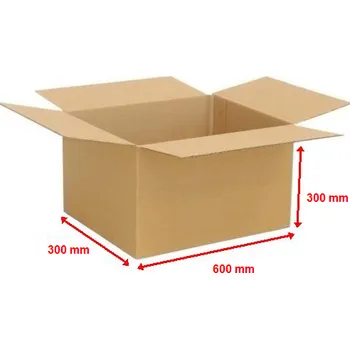Obalový materiál Kartonová krabice 3VVL 600x300x300mm (25ks)