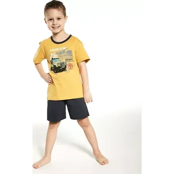Chlapecké pyžamo Chlapecké pyžamo Cornette Kids African Safari 219/106 velikost 86/92