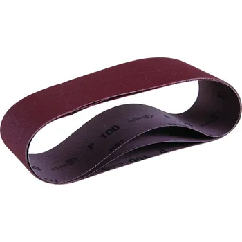 Brusný papír Brusný pás, 75 x 533mm, P100, bal. 3ks, KONNER