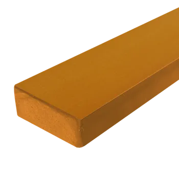 Plotovka zaoblená EVERWOOD; 70x20mm; Na míru; Rovná; Barva Zlatý dub Barva: Pinie