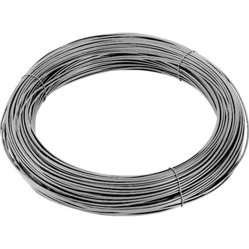 Příslušenství pro plot Vázací drát 1,8mm; Zinek; 50m