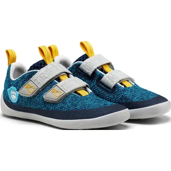 Dívčí tenisky Dětské barefoot boty Affenzahn Sneaker Knit Happy - Penquin, Affenzahn Velikost: 30