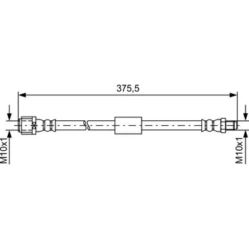 Brzdová hadice Brzdová hadice BOSCH 1 987 481 608