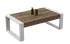 Konferenční stolek ASIR Retro AS1088 bílý/hnědý
