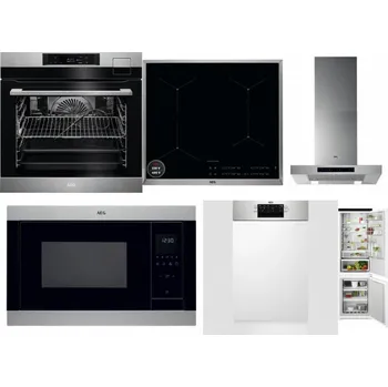 Set domácích spotřebičů AEG BSK792380M + AEG Mastery SenseBoil IAE64413XB + AEG Mastery DBB5660HM + AEG Mastery MSB2547D-M + AEG Mastery MaxiFlex FEE73517PM + AEG TSC6M181ES