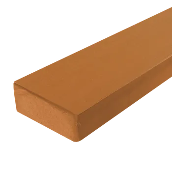 Plotovka zaoblená EVERWOOD; 70x20mm; Na míru; Rovná; Barva Zlatý dub Barva: Tmavá pinie