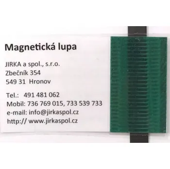 JIRKA a spol. Magnetická lupa