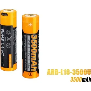 Svítilna Akumulator Fenix ARB-L18-3500U USB 3500mAh 18650 3.7V nabijeci
