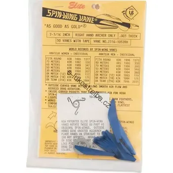 Spin Wings Spin Vanes Round Elite 2-3/16" RH - 50pcs - křidélka