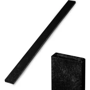 Pletivo Plotovka Recyklátová; 78x21mm; Rovná; Černá Výška (mm): 1180