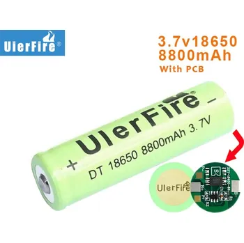 Článková baterie Akumulátor Ultrafire DT18650 8800mAh 3.7V protected nabíjecí baterie