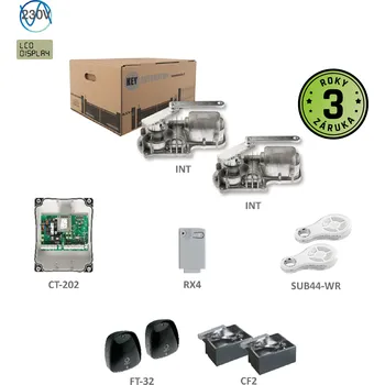 Pohon brány Key Automation S.r.l. UNDERKIT sada pro křídlovou bránu do 3m/ křídlo