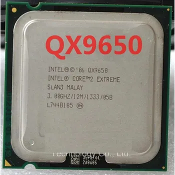 Procesor CPU Intel QX9650 Core 2 Extreme SLAN3 SLAWN 3,0GHz 12MB L2 1333MHz FSB LGA775 čtyřjádrový procesor
