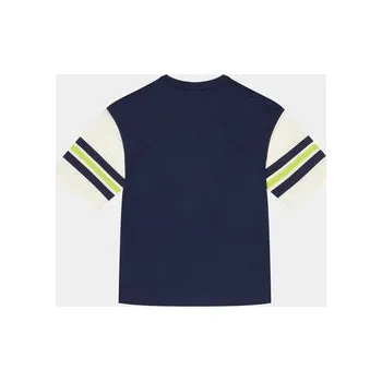 Pánské oblečení United Colors Of Benetton T-Shirt 3096C10HD Tmavomodrá Oversize M