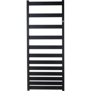 Radiátor Hopa Belti Koupelnový radiátor 500x896 mm, Typ připojení - Klasické (na rozteč), černá, RADBEL509031