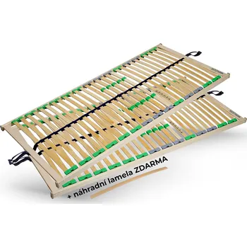 Postelový rošt BEDTON DUOTON 28 FIX 80x200, SADA 1+1 • bez polohování x bez polohování