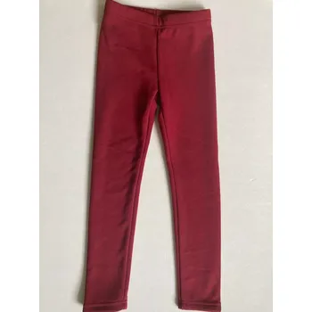 Topo dívčí zateplené legíny vínovočervené velikost 152