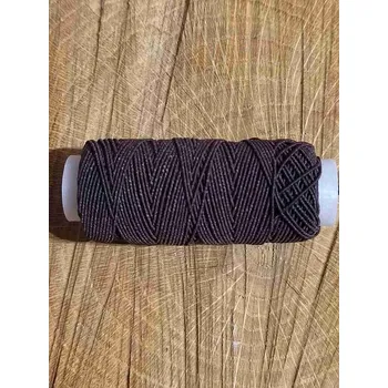 Nit Pružná nit 0,6 mm návin 25 m barva hnědá tmavá