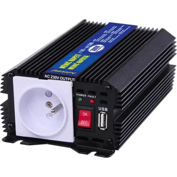 Měnič napětí Měnič napětí z 12V DC na 230V AC 300W trvale + USB výstup