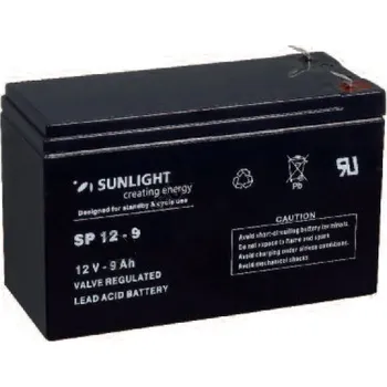 Záložní baterie Záložní baterie APC RBC17 RBC2 Akumulátor VRLA SUNLIGHT 12V 9 Ah SPA 12-9