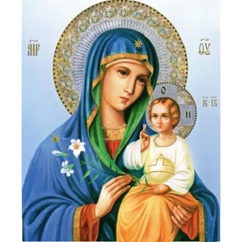 Mozaiková sada DIAMANTOVÁ MOZAIKA MADONA 05 - SLEVA -50%