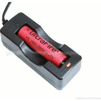 Nabíječka baterií Nabíječka Li-ion a LiMn akumulátoru 18650 pro 3.6V/3.7V