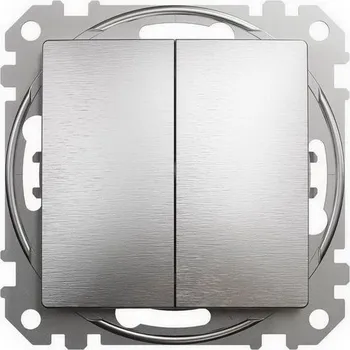 vypínač Sedna D/E Přepínač sériový ř.5, Leštěný Hliník SCHNEIDER SDD170105