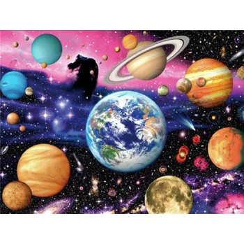 Mozaiková sada DIAMANTOVÁ MOZAIKA VESMÍR 02 - SLEVA -50%