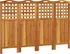 Paraván Paraván 4dílný z masivního akáciového dřeva 162 x 2 x 115 cm