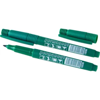 LEVIOR 13238 Značkovač permanentní, lihový, zelený, jemný hrot
