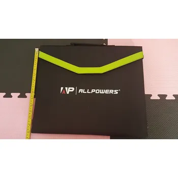 Univerzální solární nabíječka ALLPOWERS AP60W skládaci solarní panel 60W přenosný 5V 12V 18V Monocrystal