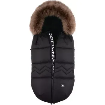 Fusak Fusak do kočárku COTTONMOOSE North Yukon černý