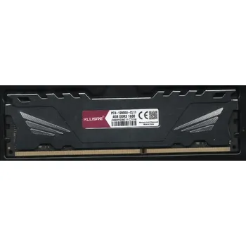Operační paměť Paměť Kllisre 4GB DDR3 1600 MHz PC3-12800U-CL11 BOX