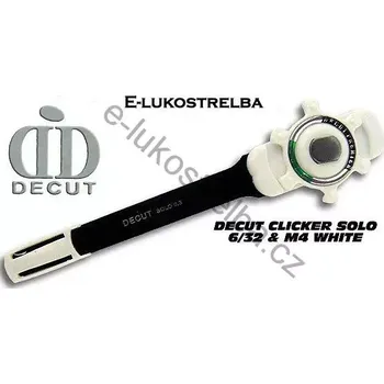 Příslušenství pro luk a kuši DOPRODEJ - Decut SOLO White (Klapačka Decut SOLO White)