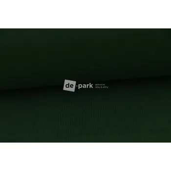 Žebrovaný náplet - zelená 1