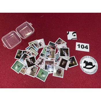 Pexeso HandMade by VeJa Mini pexeso vel.S č.104 - Koně (36kousků)