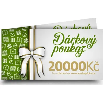 Pletivo Dárkový poukaz celoroční 20000 Kč