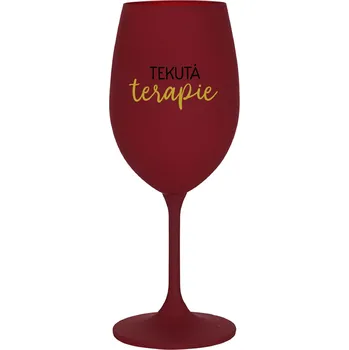 Sklenice TEKUTÁ TERAPIE - bordo sklenice na víno 350 ml