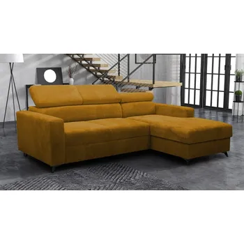 Sedací souprava Rohová rozkládací sedačka Levioseno Premium S, Strana: Pravá 2R-LC, Potah: Poso 01 MIRJAN 5903211321689