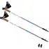 Nordic walkingová hůl Spokey Neatness bílé/šedé 105-140 cm