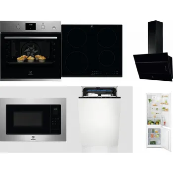 Set domácích spotřebičů ELECTROLUX KODGH70TX + ELECTROLUX LIR60430 + ELECTROLUX LFV316K + ELECTROLUX EMS4253TEX + ELECTROLUX EEM23100L + ELECTROLUX LND5FE18S