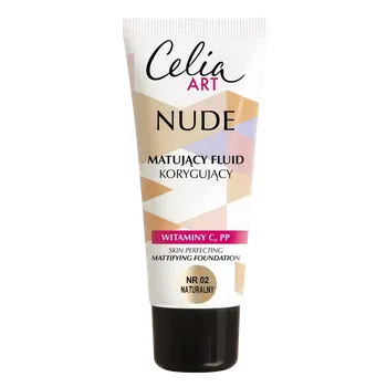 Pleťový krém Matující korekční fluid odstín 02 natural (s vitaminy C a PP)