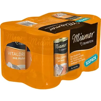 Krmivo pro kočku MIAMOR Vitaldrink s kuřetem 6x135ml (multipack)