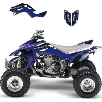 Samolepicí dekorace na vozidlo BLACKBIRD sada ochranných nálepek YAMAHA RAPTOR 660 01-05 DREAM 2